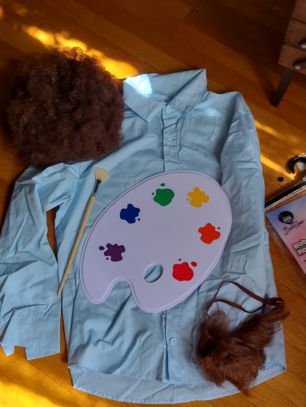 Bob Ross Halloween Costume